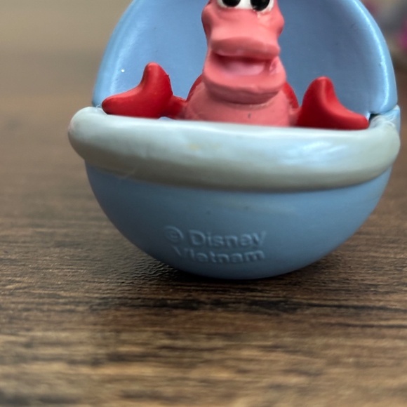 Disney Animators Collection Littles ARIELS Palace Playset SEBASTIAN Star Figures - Picture 8 of 8